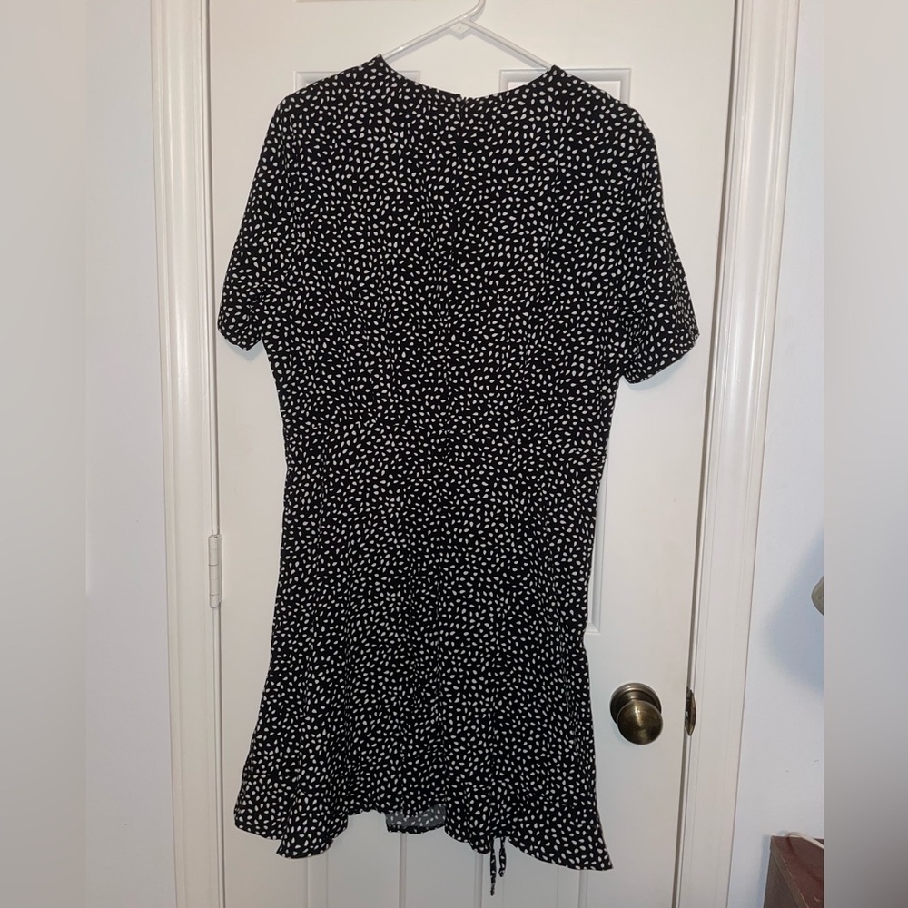 Ruched Ruffle Dress - Picture 9 of 11